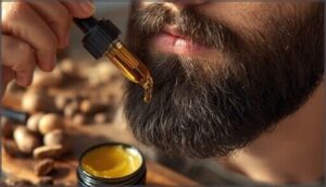 moisturizing with beard oils and balms
