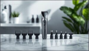 multi-use attachments (beard, hair, body, nose)