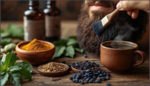 natural and long-lasting beard dye alternatives