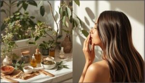 natural and organic gray coverage options