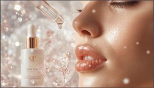 niacinamide and peptides for brightening and firming