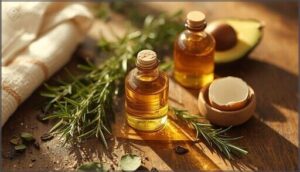 nourishing oils and natural masks