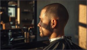 number 0 (shaved look)