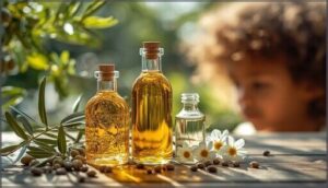 olive oil, jojoba oil, and primrose oil olive oil, jojoba oil, and primrose oil