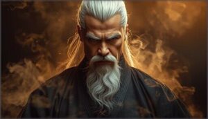 pai mei warrior look