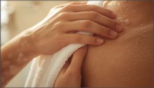 pat dry gently pat dry gently