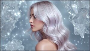 pearl and iridescent shades