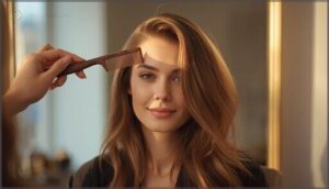 perfecting the classic side part perfecting the classic side part