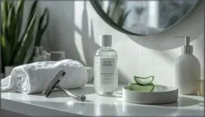 post-shave care to prevent rash