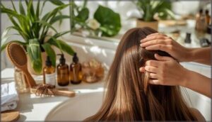 practice healthy hair care habits