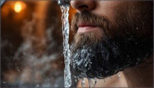 pre-rinse with warm water pre-rinse with warm water