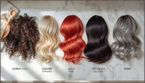 precautions for different hair types