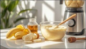 preparing and blending the mask