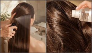 preparing hair and sectioning preparing hair and sectioning