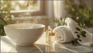 preparing skin for exfoliation and shaving preparing skin for exfoliation and shaving