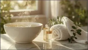 preparing skin for exfoliation and shaving