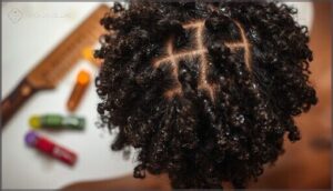 prepping and sectioning short hair prepping and sectioning short hair