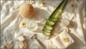 preventing ingrown hairs and razor bumps naturally