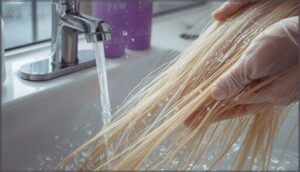 processing and rinsing tips processing and rinsing tips