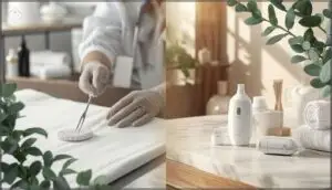 professional and at-home blackhead removal