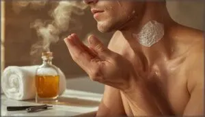 proper application of aftershave