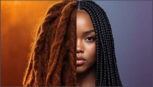 pros and cons of dreads vs braids
