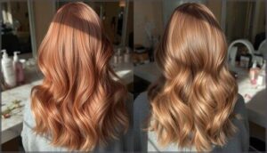 pros and cons of rose gold hair dye