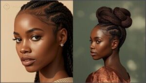 protective styles to minimize brushing