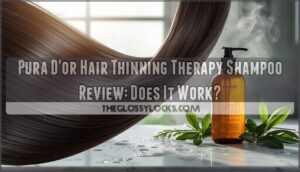 pura dor hair thinning therapy shampoo