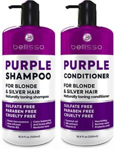 Purple Shampoo and Conditioner Set B08QKXY1KN