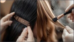 recommended bleach timing for dark hair