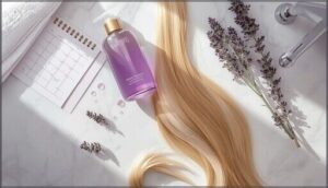 recommended frequency for natural blondes