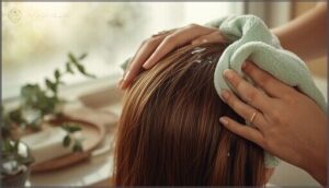 reducing friction when drying hair