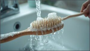 regular brush cleaning regular brush cleaning