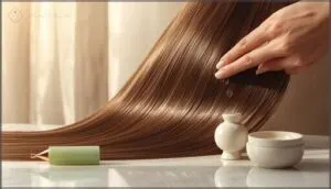 repairing hair damaged by sun exposure