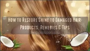 restore shine to damaged hair