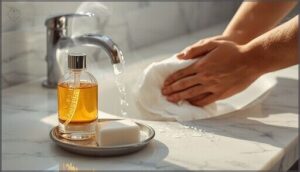 rinsing and post-shave care rinsing and post-shave care