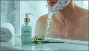 rinsing and post-shave care tips