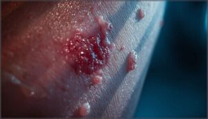 risks of waxing stubble