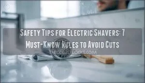 safety tips for electric shavers