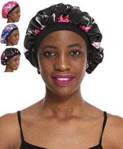 Satin Bonnet Sleeping Cap Hat B07SYNQFTB