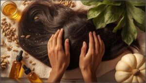 scalp massage and leave-in treatments scalp massage and leave-in treatments