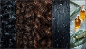 sealing moisture for different hair types