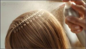 securing half-up and sectioned styles securing half-up and sectioned styles