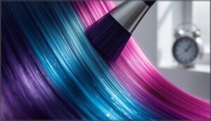 semi-permanent hair dye (15–30 minutes) semi-permanent hair dye (15–30 minutes)