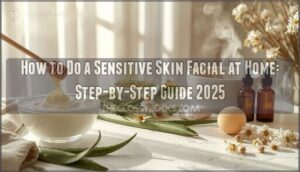 sensitive skin facial at home