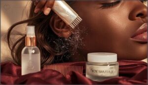 separating and prepping baby hairs separating and prepping baby hairs