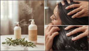 shampooing and conditioning shampooing and conditioning