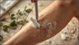 shaving in the direction of hair growth shaving in the direction of hair growth