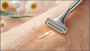 shaving in the direction of hair growth shaving in the direction of hair growth